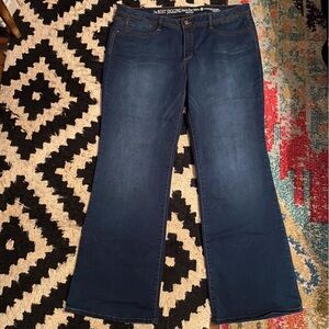 Signature Studio Deep Blue Bootcut Jeans